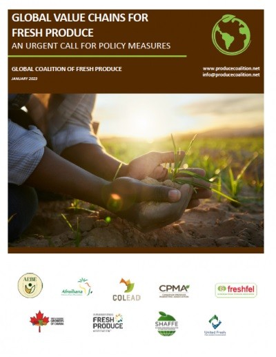 Coalición Mundial de Productos Frescos pide medidas urgentes para salvaguardar el suministro de frutas y verduras