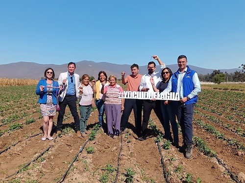 Ministro de Agricultura releva desarrollo de nuevos proyectos de riego en beneficio de la pequeña agricultura