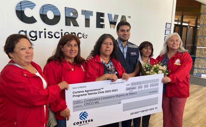 Usuarias INDAP de la Cooperativa Coopcam de Pelarco ganan premio TalentA para emprendedoras rurales