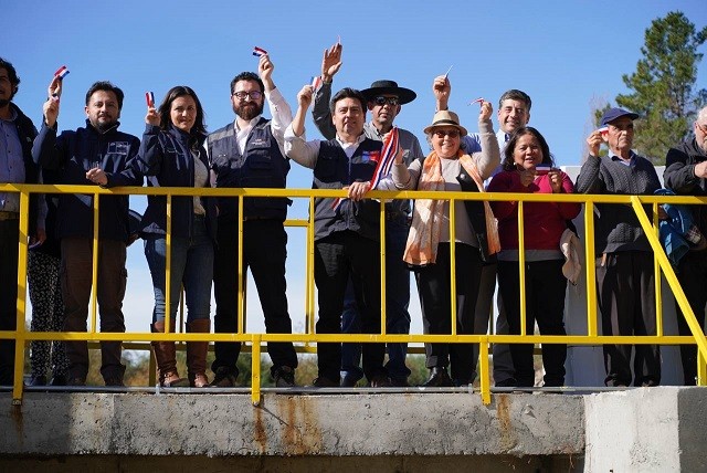 CNR inaugura inédito sistema de riego en Negrete que beneficiará a 500 regantes del Biobío