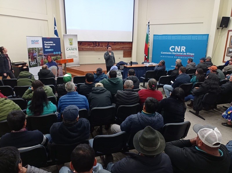CNR e INDAP concentran esfuerzos para potenciar el riego en la provincia de Arauco
