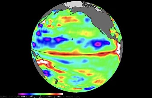 NASA detecta las primeras señales de “El Niño” camino a Chile desde el espacio