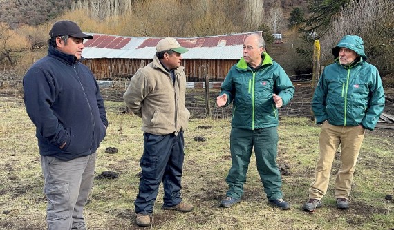 SAG visita predios de Alto Biobío para dar a conocer el programa de recuperación de suelos