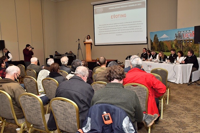 Aproleche Osorno destacó el fortalecimiento del sector lácteo en su Asamblea Anual de Socios 2023