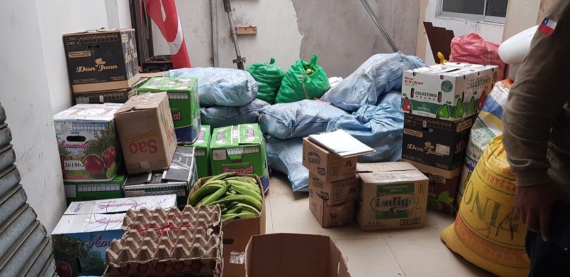 Cae nuevo centro de acopio de productos  agropecuarios de contrabando en Iquique