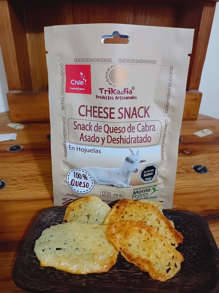 Delicias irresistibles: Productor de Monte Patria lanza nueva línea de snacks de queso de cabra