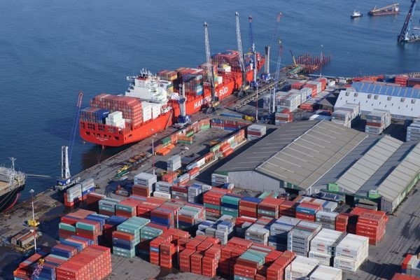 Carga movilizada y manipulada por puertos de la Región del Biobío aumentó 12,1%