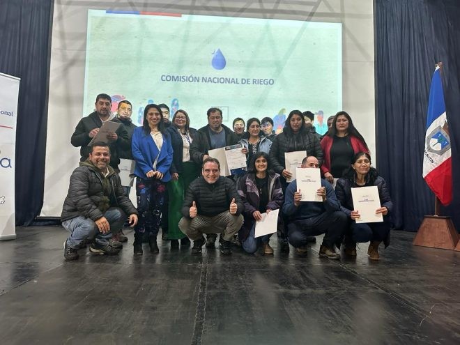 CNR entregó nuevas bonificaciones de riego para la pequeña agricultura y pueblos indígenas en provincia de Malleco