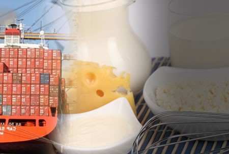 Exportaciones lácteas siguen en caída y anotan a julio una baja de 10,2%