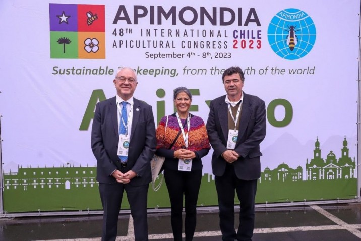 En Chile y con el lema “Apicultura sustentable, desde el sur del mundo” se inició el 48vo Congreso Apimondia 2023