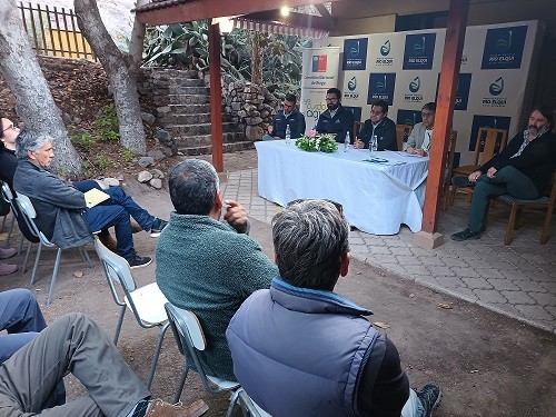 Autoridades del agro y regantes de la Junta de Vigilancia del Río Elqui establecen mecanismos de trabajo para mitigar efectos de la crisis climática e hídrica