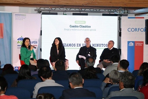 Con éxito se realizó el seminario “Cambio climático, riesgo y resiliencia en el sector agrícola”, organizado por Odepa y Agroseguros
