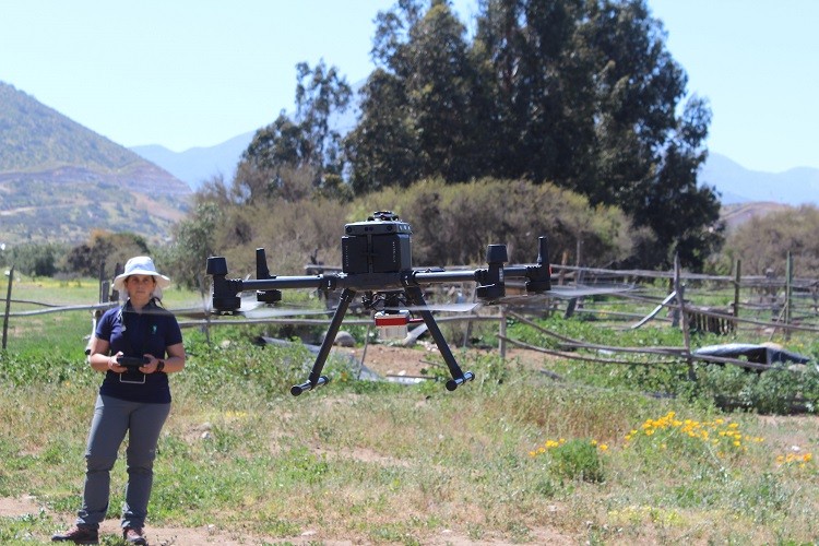 Apoyo desde el aire a proyecto de riego fotovoltaico