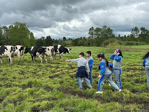 Aproleche abrió las puertas del mundo lechero a estudiantes de Osorno