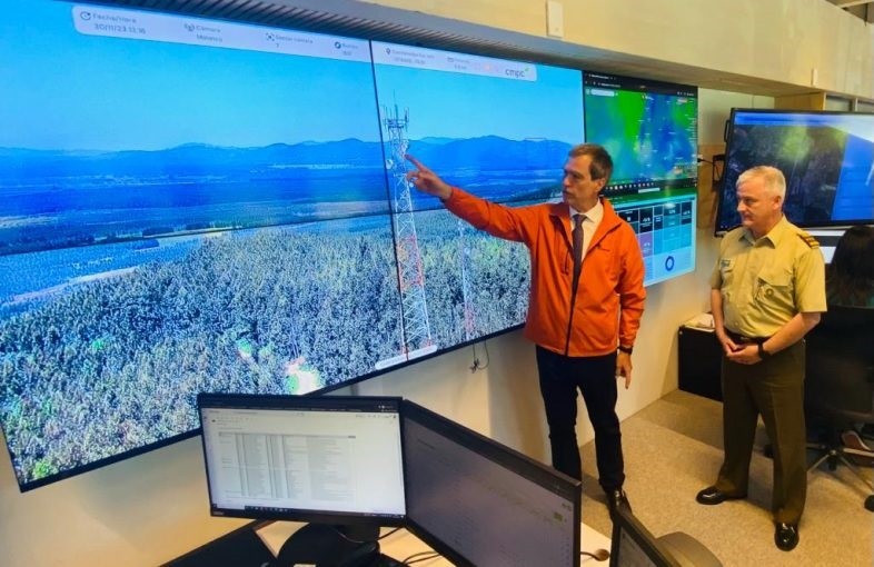 Carabineros y Corma dan a conocer la “Alerta y Despliegue Climático Preventivo” para prevenir incendios forestales