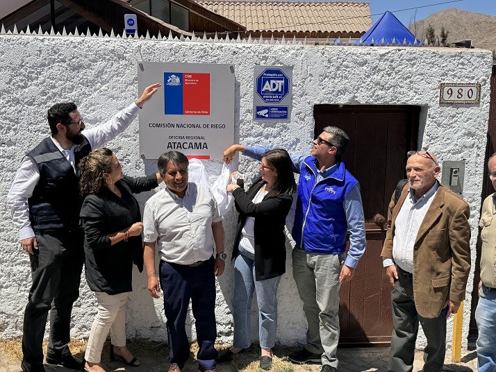 Comisión Nacional de Riego inaugura nueva oficina regional de Atacama