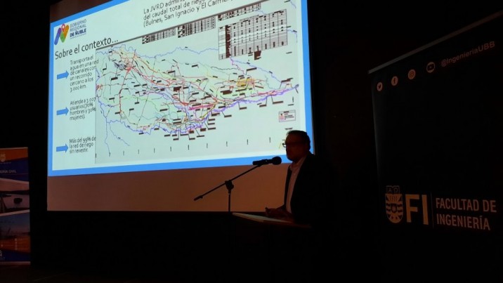 Proyecto UBB con financiamiento del GORE Ñuble busca solucionar problemas de inestabilidad en canales de riego
