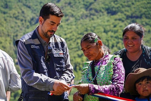 Familias pehuenches inauguran con INDAP amplio sistema de riego para cultivos tradicionales y ganado en Alto Biobío