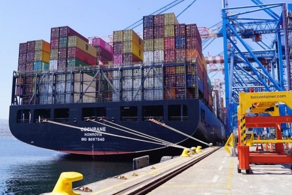 TPS Valparaíso completó récord de envío de cerezas