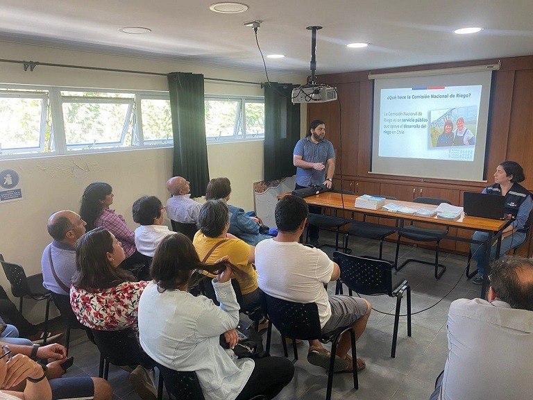 CNR y regantes avanzan en fase piloto del Banco de Proyectos para la pequeña agricultura del Valle de Chalinga