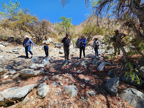 Coordinador Regional de la CNR y regantes de Tulahuén estudian nuevas iniciativas que les permitan mitigar la crisis hídrica
