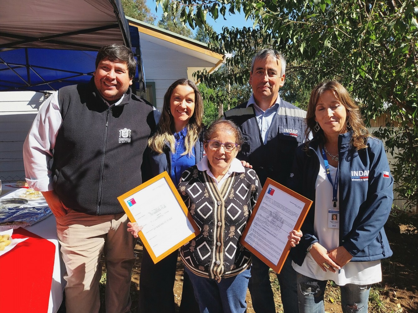 INDAP Araucanía inaugura sala de procesos de emprendedora dedicada al maqui
