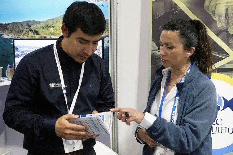 OTEC Chinquihue estuvo presente en la feria AquaSur 2024