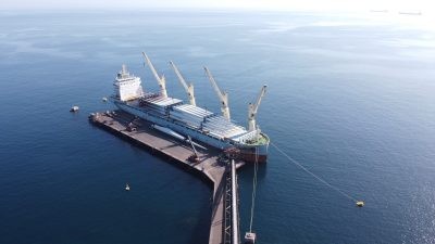 Movimiento chileno de carga marítima de exportación crece 5,3% en primer trimestre de 2024
