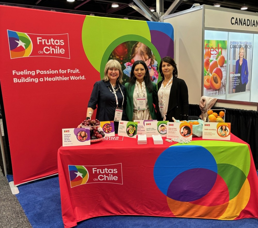 Canadá: Frutas de Chile presente en feria de la Canadian Produce Marketing Association (CPMA)