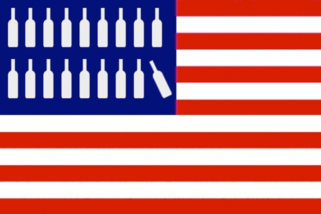 Importaciones de vino en EEUU caen por primera vez desde 2018