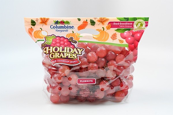 EEUU: Four Star Fruit adquiere programa de uvas de mesa Holiday de Columbine Vineyards