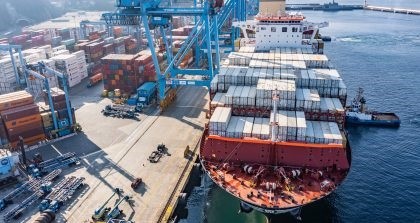 Transferencia de carga en Terminal Pacífico Sur se contrae 11,5% en 2023