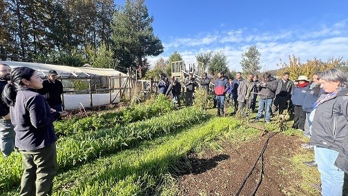 DIRECTORES REGIONALES DE INDAP INTERCAMBIAN CONOCIMIENTOS AGROECOLÓGICOS EN LA ARAUCANÍA