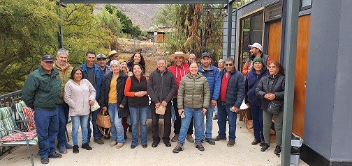 Productores caprinos de Vicuña y Monte Patria comparten experiencias para el desarrollo de nuevos negocios