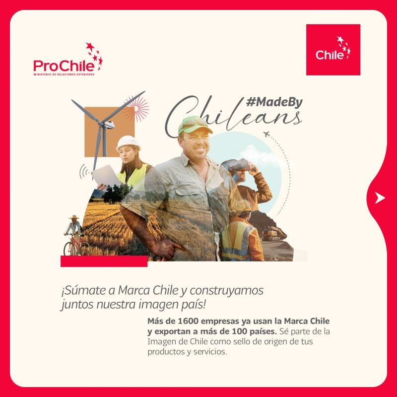 “Made By Chileans”: El sello de origen para impulsar las exportaciones del país