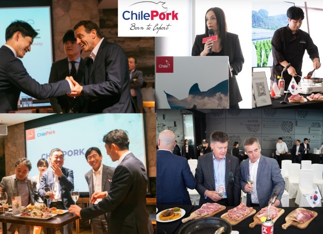 CHILEPORK PRESENTÓ SU NUEVA IMAGEN EN SEÚL Y TOKIO, DESTACANDO LA BIOSEGURIDAD, SEGURIDAD ALIMENTARIA Y SUSTENTABILIDAD DEL SECTOR EXPORTADOR DE CARNE DE CERDO CHILENA