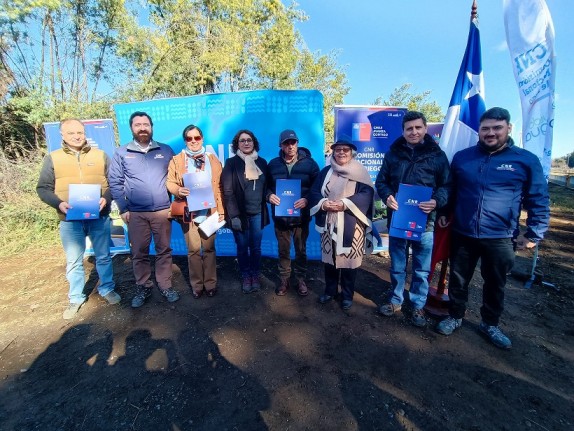 CNR entrega bonificaciones por cerca de $1.600 millones a organizaciones y regantes de la provincia de Biobío