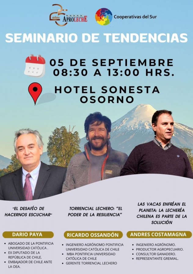 VIII Seminario de Tendencias 2024 abordará la innovación y el futuro de la industria lechera