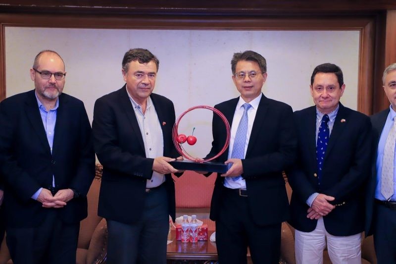 Frutas de Chile participa en visita oficial de Ministro de Agricultura a China