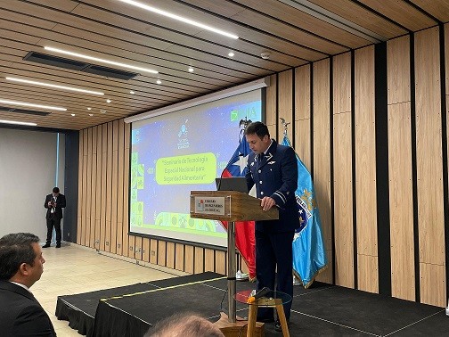 Dirección Espacial de la FACH e INIA presentaron proyectos de monitoreo satelital con foco en el sector agropecuario