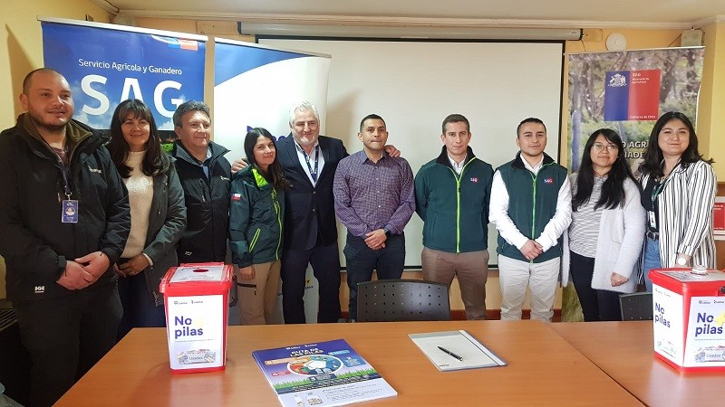 SAG Y SAESA CONCRETAN CONVENIO PARA RECOLECCIÓN DE PILAS USADAS