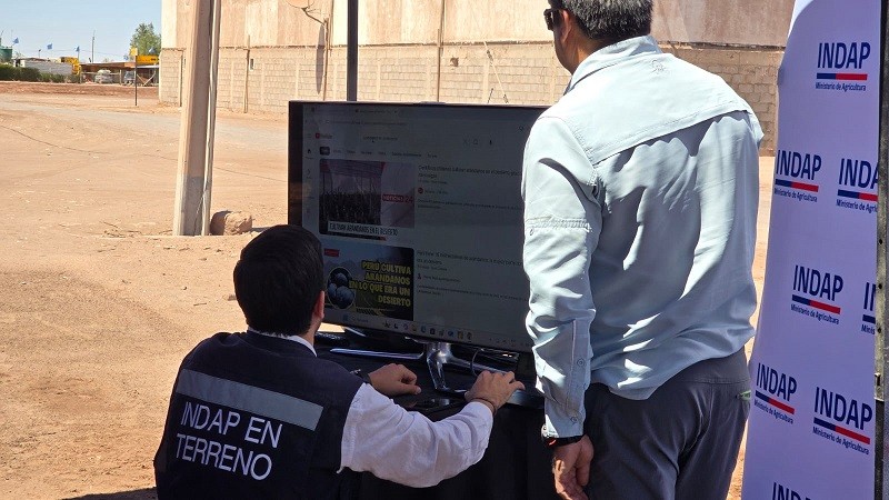 Más de 500 familias de la Región de Tarapacá se benefician con programa de conectividad de internet satelital impulsado por Hughes e INDAP
