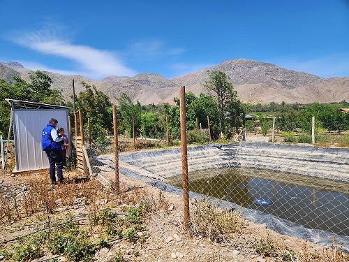 Pequeña agricultora de Peralillo afirma que tranque bonificado por la CNR “permite acumular el agua y organizarme para regar”