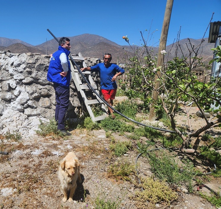 Pequeño agricultor mejora eficiencia hídrica con desarrollo de proyecto bonificado por la Ley de Riego