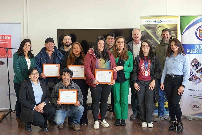 Isla Maillen: acuicultores se capacitan en la captación de semillas de choritos